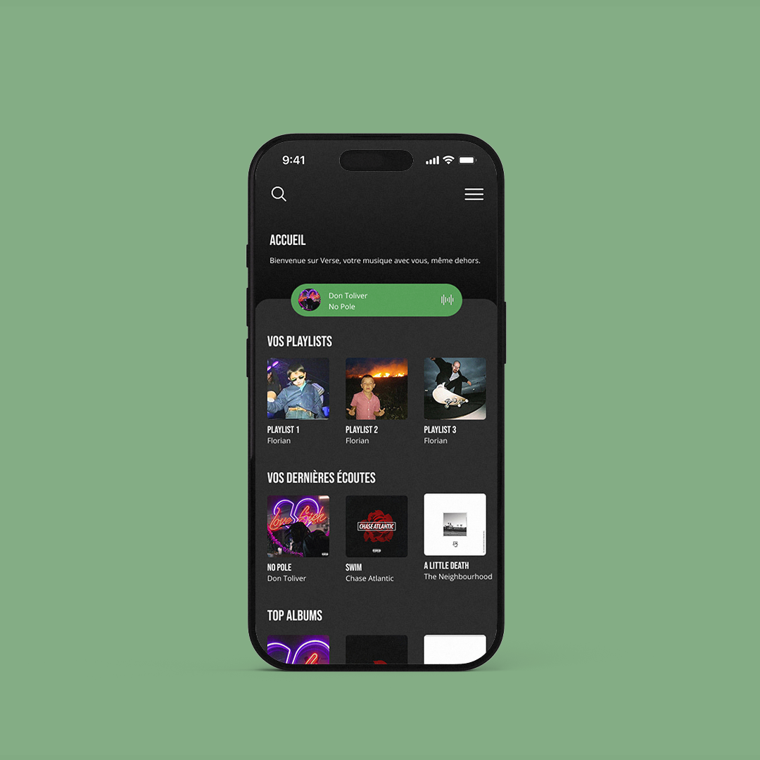 Application mobile freemuz